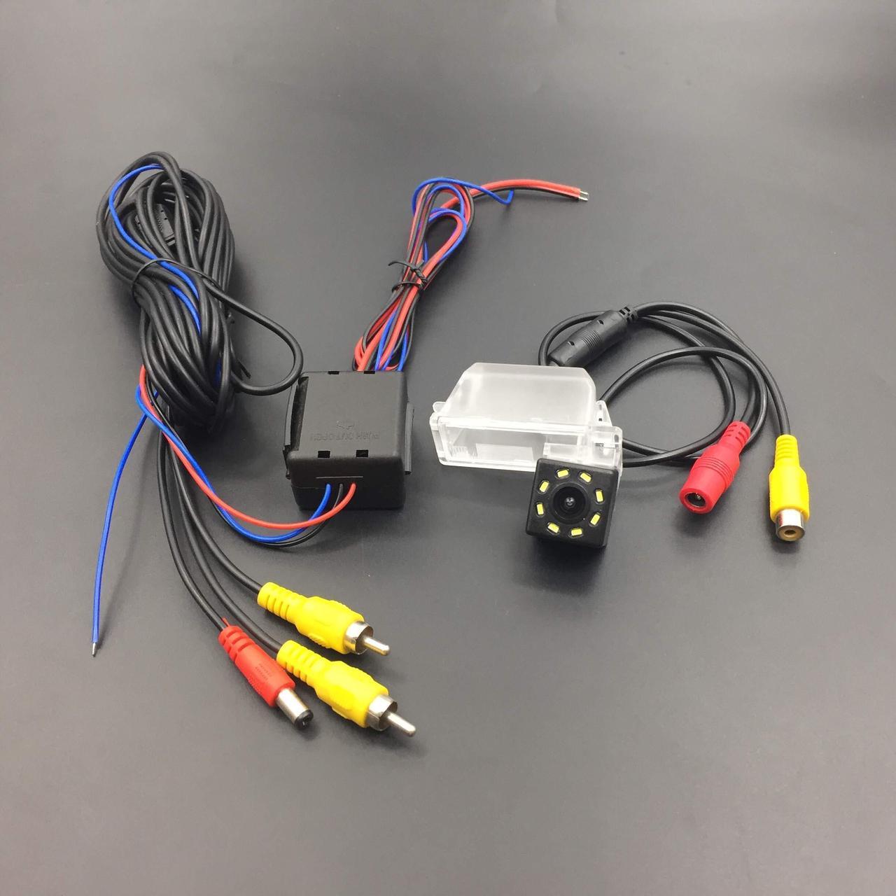 Alt view image 5 of 5 - for Ford Fusion 2013~2015 Car Rear View Camera+8LED Back Up Reverse Parking Camera/Plug Directly