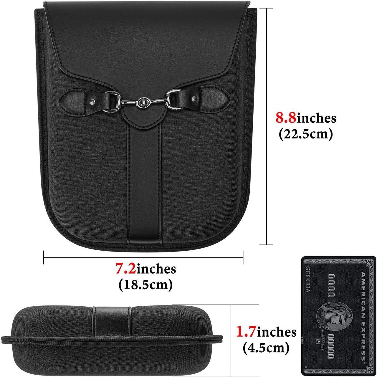 Alt view image 4 of 5 - Geekria Elite Headphones Case for On-Ear/Over-Ear Headphones, Replacement Hard Shell Travel Carrying Bag, Compatible with Bose QCUltra, 700, QC45, QC35, JBL Tune 770NC Headsets (Black)