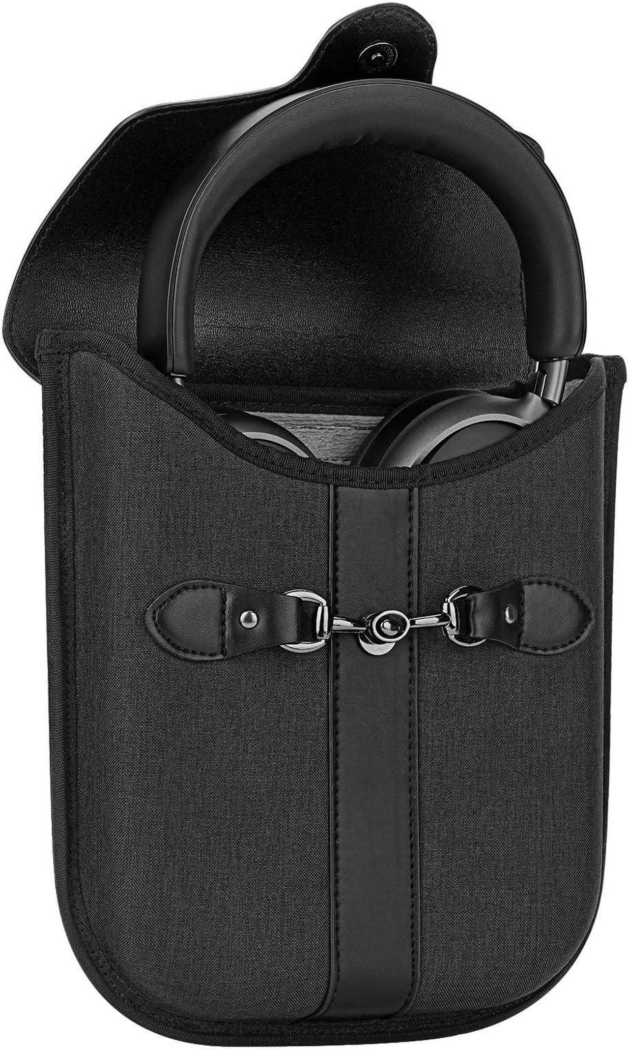 Main image of Geekria Elite Headphones Case for On-Ear/Over-Ear Headphones, Replacement Hard Shell Travel Carrying Bag, Compatible with Bose QCUltra, 700, QC45, QC35, JBL Tune 770NC Headsets (Black)
