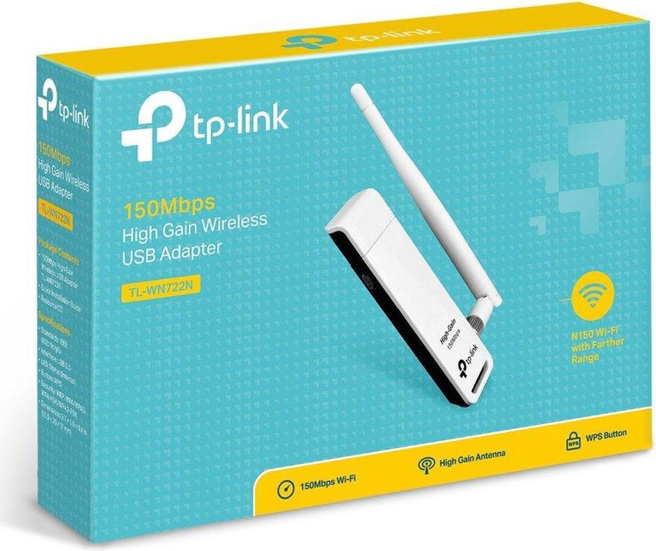 Alt view image 4 of 5 - TP-Link Nano USB Wifi Dongle 150Mbps High Gain Wireless Network Adapter for PC Desktop and Laptops. Supports Win10/8.1/8/7/XP Linux 2.6.18-4.4.3, Mac OS 10.9-10.15 (TL-WN722N)