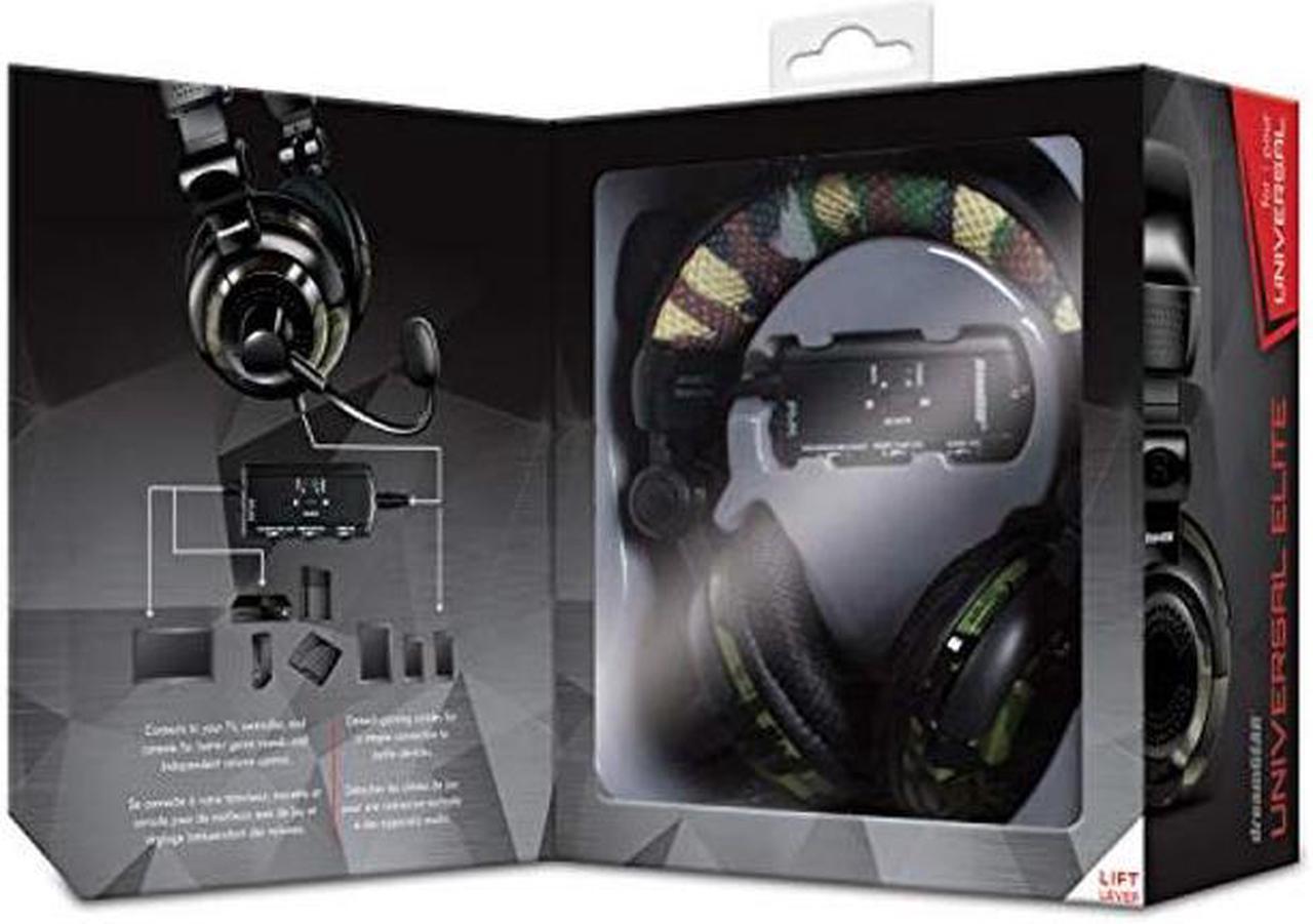 Alt view image 3 of 5 - dreamGEAR Universal Elite Amplified, Wired Stereo Gaming Headset for PS4, Xbox One, PS3, Xbox 360, Wii, WiiU, and Even PC,DGUN-2574