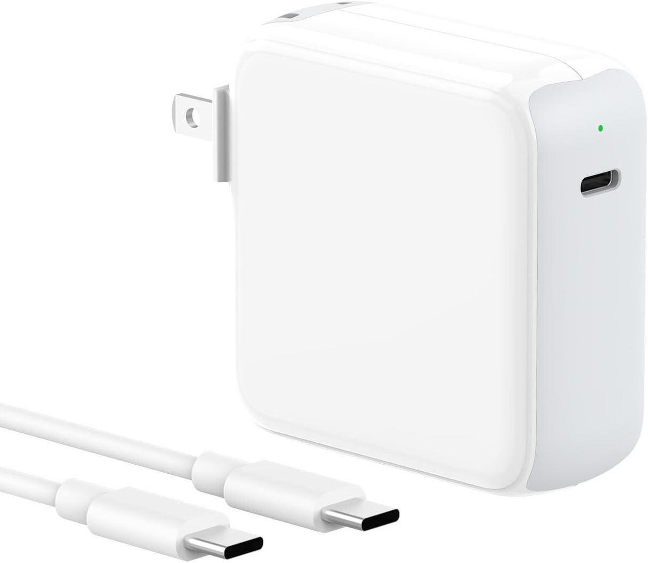 Alt view image 2 of 5 - 70W USB C Charger +67W Dual Port USB C Power Adapter for MacBook Air MacBook Pro