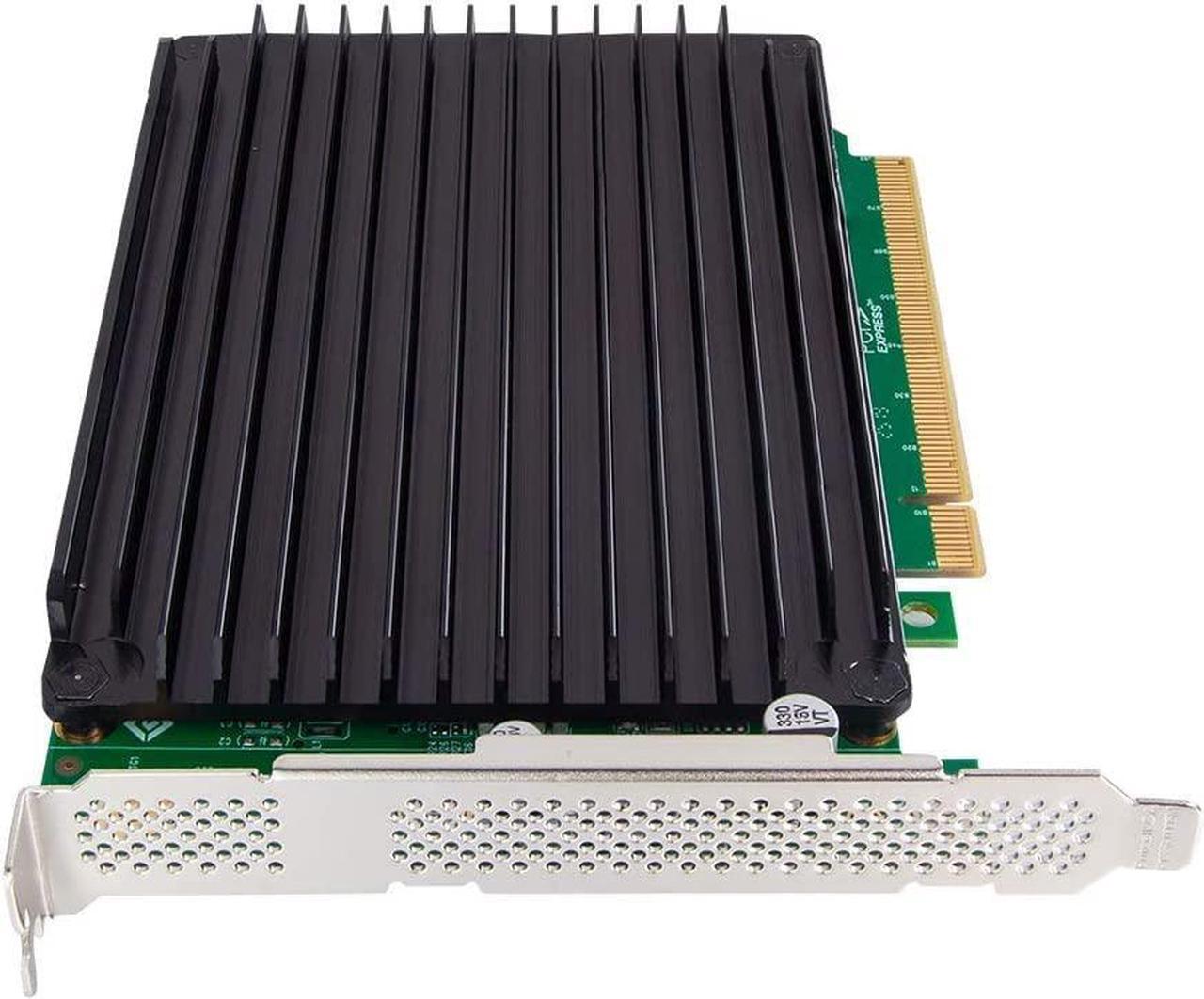 Alt view image 3 of 5 - REDLUX NVMe SSD Adapter for M.2 SSD (4X M.2(M Key)), Requires Motherboard BIOS Support for Bifurcation