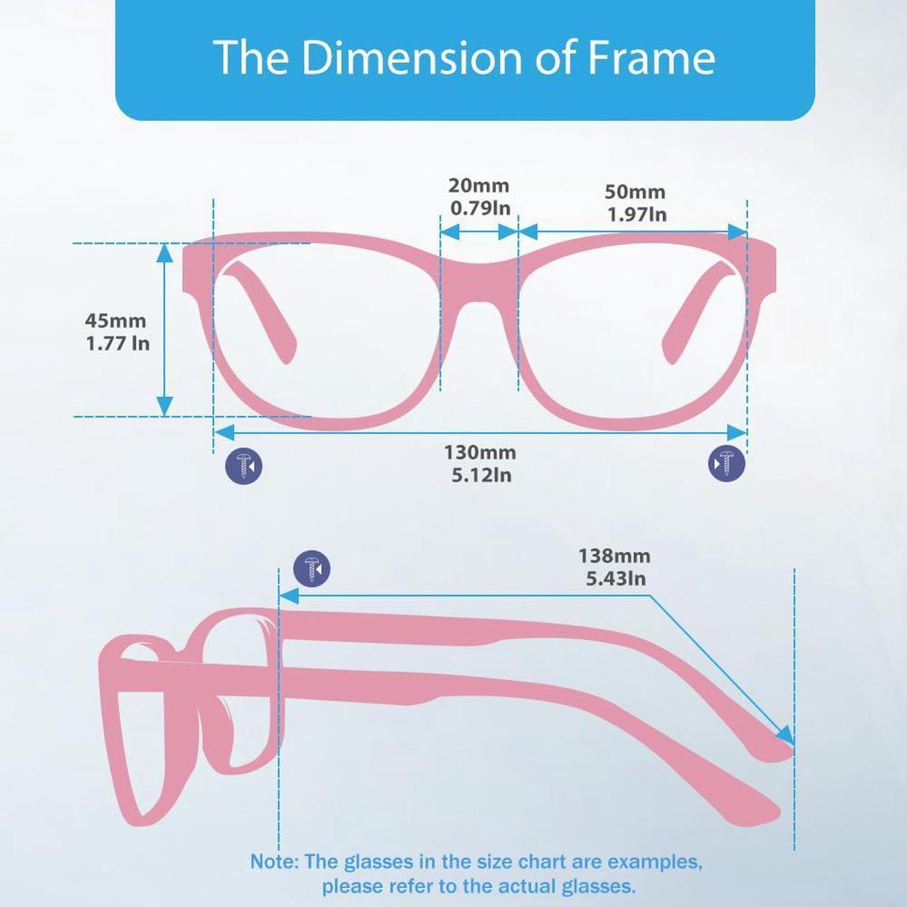 Alt view image 4 of 5 - Firmoo Blue Light Blocking Round Reading Glasses 1.25 for Women, Computer Reader Glasses Anti Glare/UV400/Eye Strain