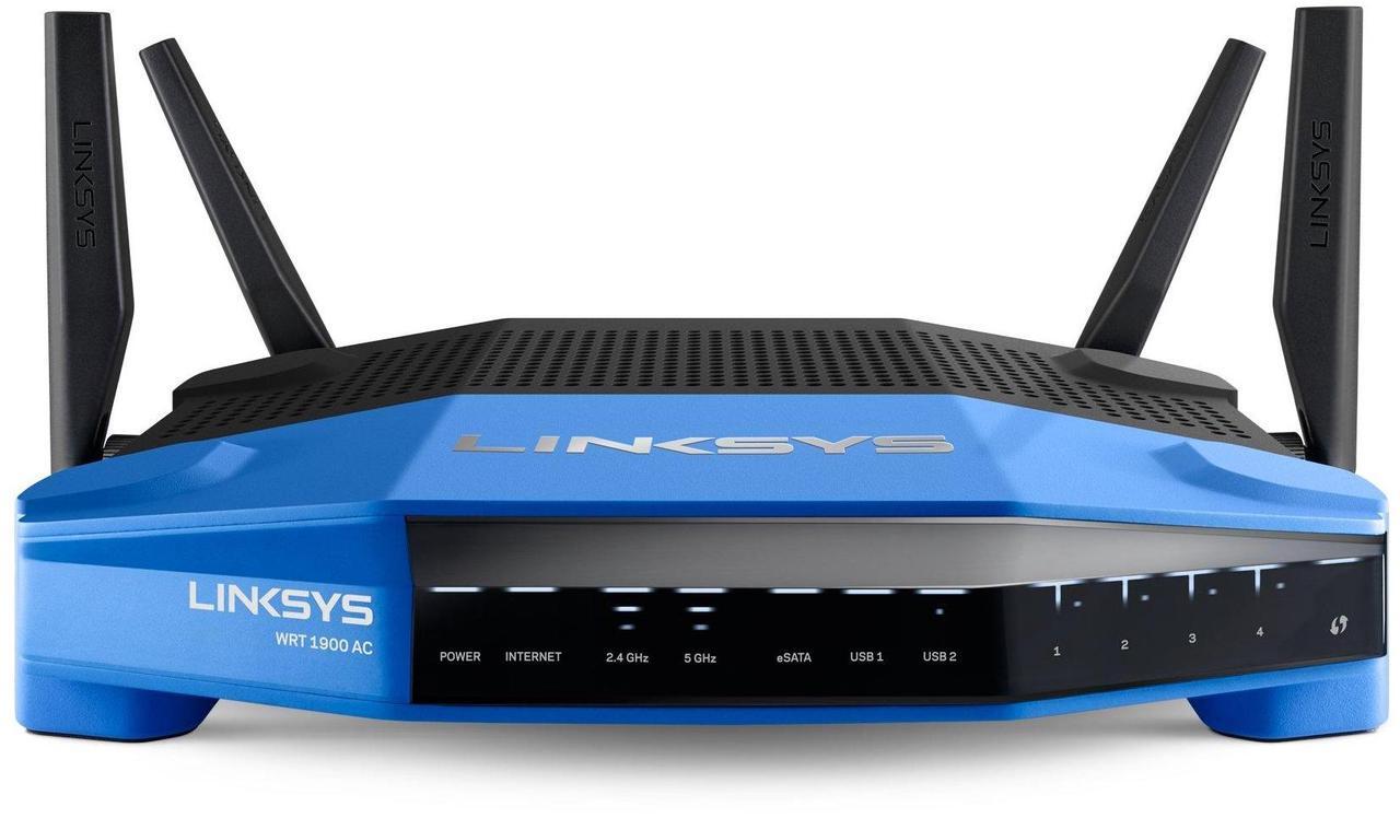 Main image of Linksys WRT1900AC 2.4 and 5GHz Dual Band Smart Wi-Fi Wireless AC Router (WRT1900AC-EJ)