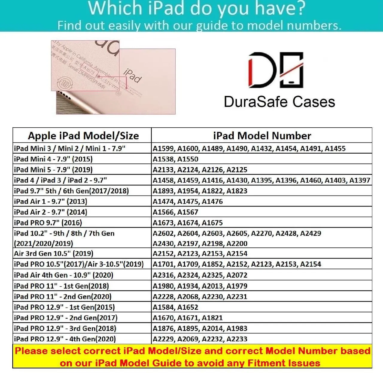 Alt view image 3 of 5 - DuraSafe Cases for iPad Pro 12.9 2nd Gen 2017 Hard Back Case A1670 MQDC2LL/A MQDD2LL/A MQDA2LL/A A1671 MP6H2LL/A MP6J2LL/A MP6G2LL/A MPL02LL/A MPL12LL/A MPKY2LL/A A1821 MQEF2LL/A MQED2LL/A - Black