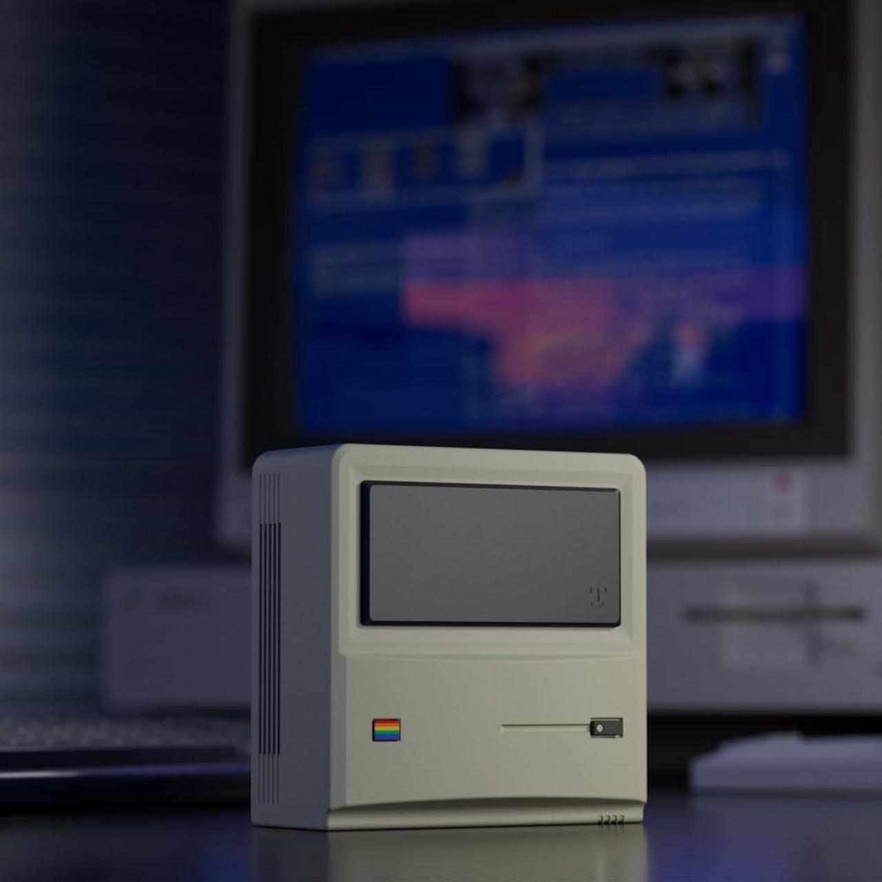 Alt view image 4 of 5 - AYANEO AM01 Retro Mini PC, AMD Ryzen 7 5825U, 32GB DDR4, 512GB SSD, Windows 11, Retro Design, 4K Output, WiFi 6, Dual HDMI/DP, Compact Mini Computer for Gaming & Office