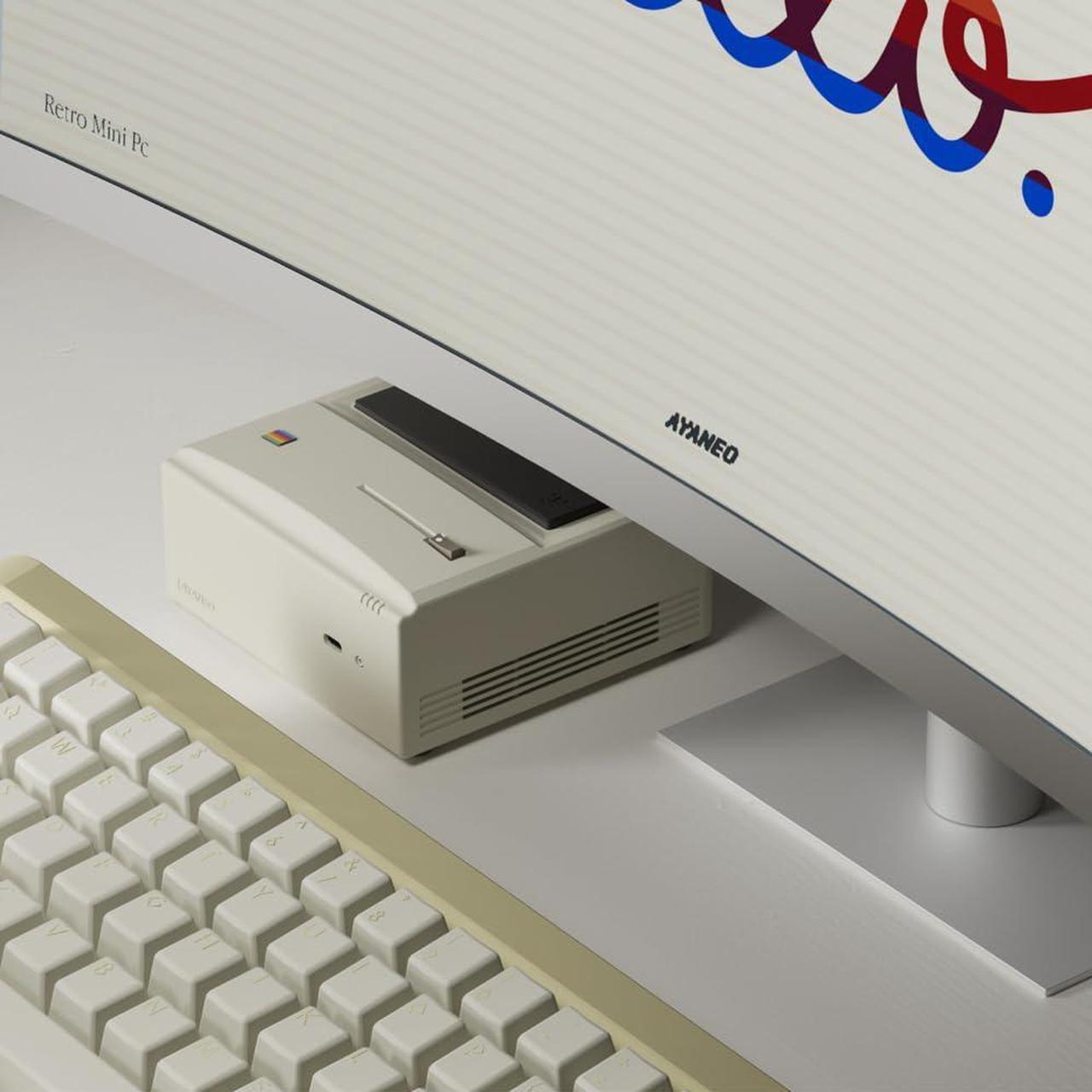 Alt view image 5 of 5 - AYANEO AM01 Retro Mini PC, AMD Ryzen 7 5825U, 32GB DDR4, 512GB SSD, Windows 11, Retro Design, 4K Output, WiFi 6, Dual HDMI/DP, Compact Mini Computer for Gaming & Office