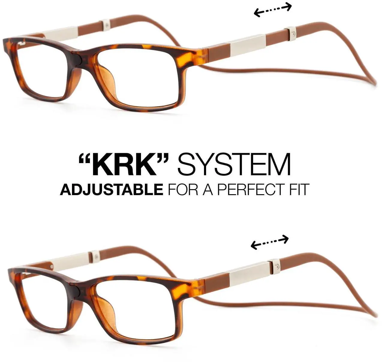 Alt view image 4 of 5 - DIDINSKY Reading Glasses with Magnets and Anti Blue Light Filter. Magnetic Readers for Men and Women with Anti-Reflective Lenses. Havana +2.0 - DIKRIK THYSSEN