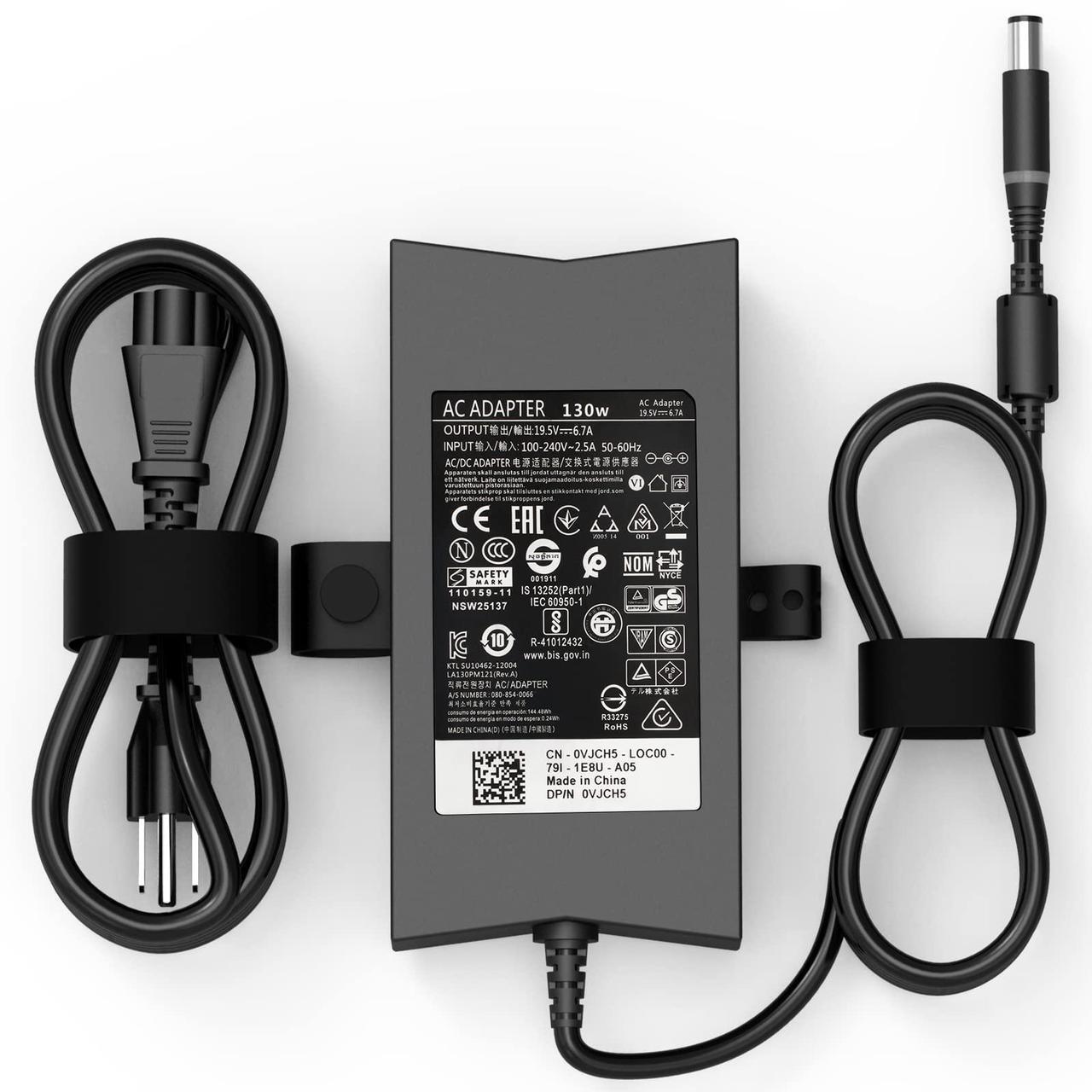 Main image of New 130W PA-4E Charger for Dell G3 15 3500 3579 Inspiron 15 7000 7559 LA130PM121 DA130PE1-00 JU012 CM161 Laptop Adapter