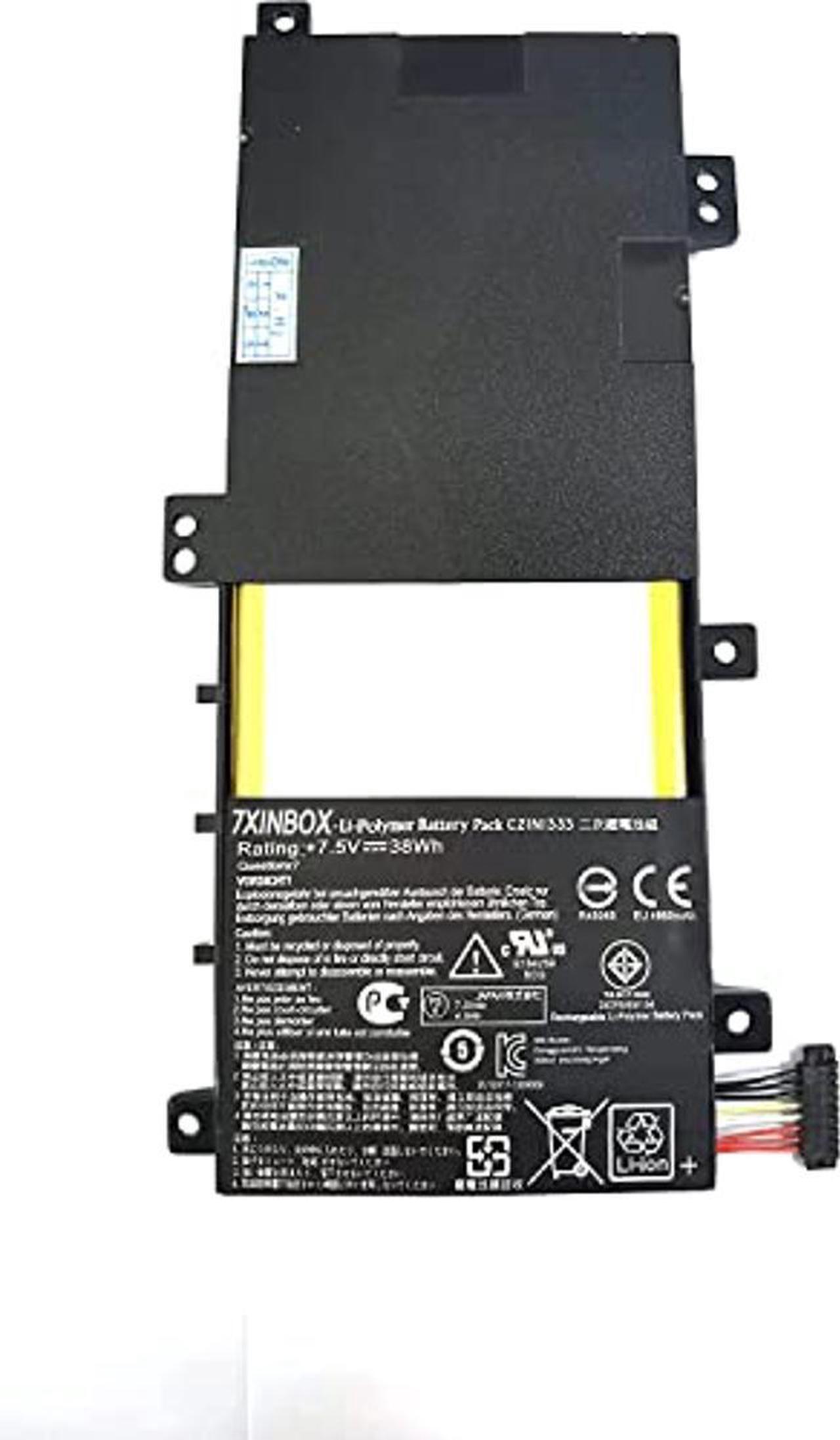 Main image of 7xinbox 7.5V 38Wh C21N1333 Laptop Battery Compatible with Asus Transformer Book Flip TP550LA TP550LD TP550LA-CJ070P TP550LA-CJ080H TP550LA-CJ086H R554L