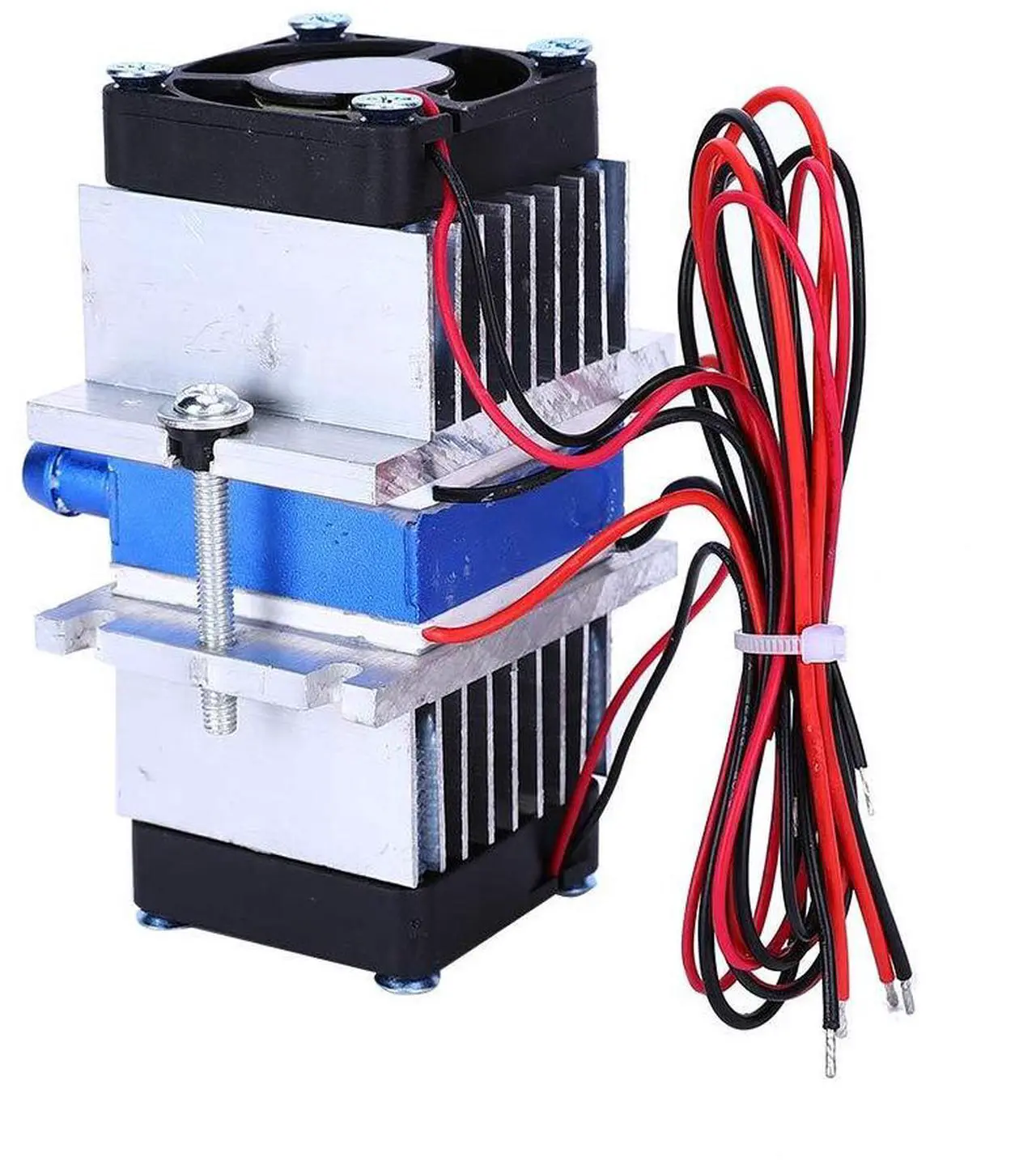 Alt view image 2 of 5 - Peltier Water Chiller DC12V Thermoelectric Cooling System - Dualchip 144W Semiconductor Tec112706 Cooler Device (Single Cooler)
