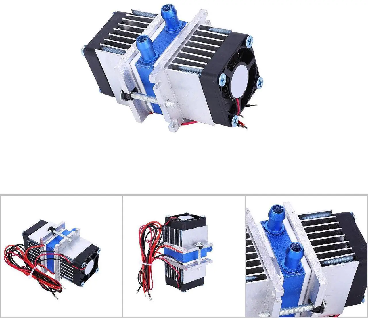 Alt view image 3 of 5 - Peltier Water Chiller DC12V Thermoelectric Cooling System - Dualchip 144W Semiconductor Tec112706 Cooler Device (Single Cooler)