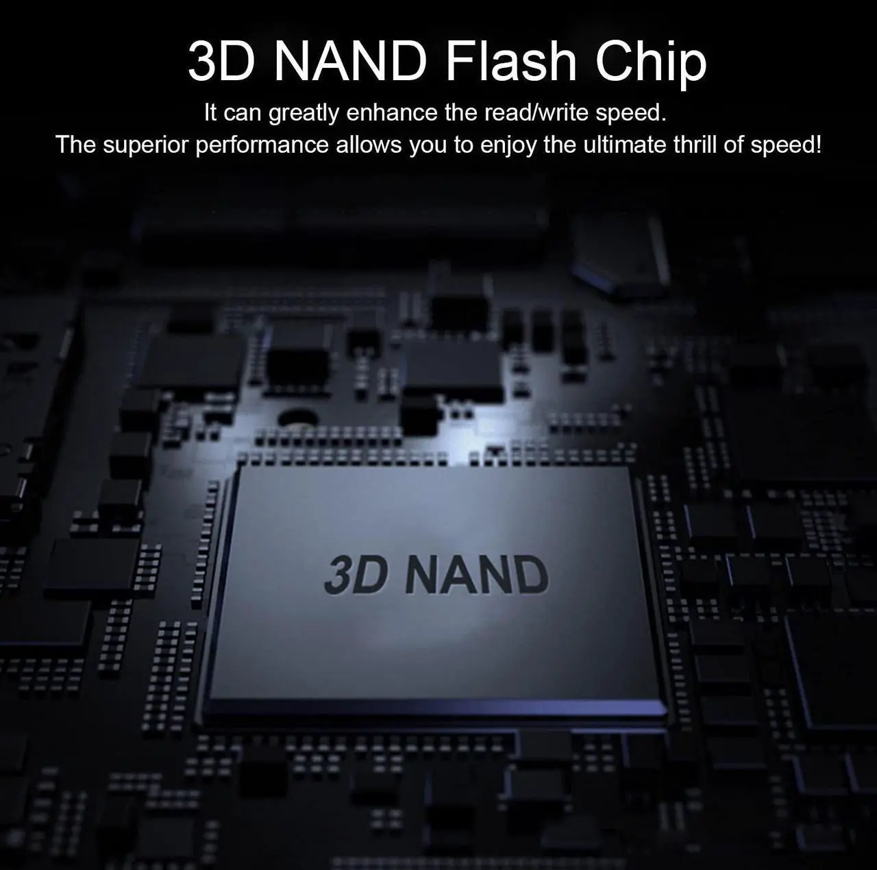 Alt view image 4 of 5 - kimtigo 2.5" Internal SSD 1TB, 3D NAND Solid State Drive, SATA III 6Gb/s 2.5 inch 7mm (0.28), Read up to 550MB/s