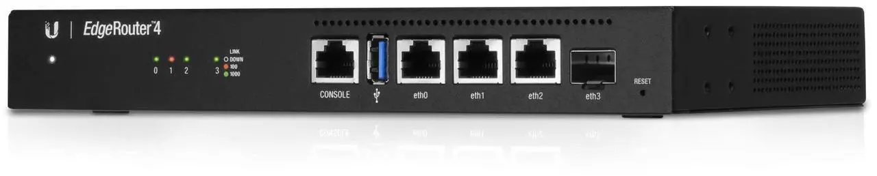Alt view image 3 of 5 - Ubiquiti Networks Edgerouter 4 Ethernet Lan Black Wired Router