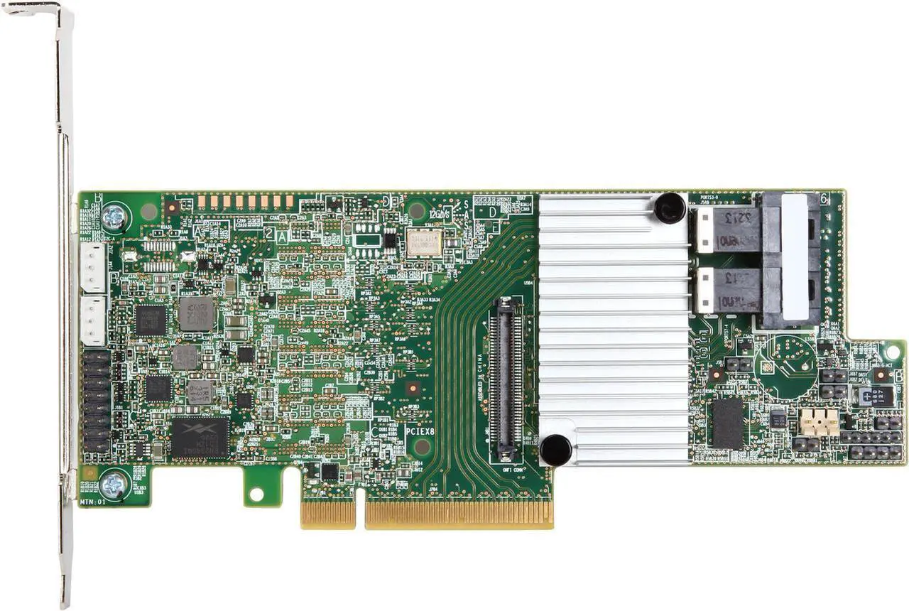 Alt view image 4 of 6 - LSI 9300 MegaRAID SAS 9361-8i (LSI00417) PCI-Express 3.0 x8 Low Profile SATA / SAS High Performance Eight-Port 12Gb/s RAID Controller (Single Pack)--Avago Technologies