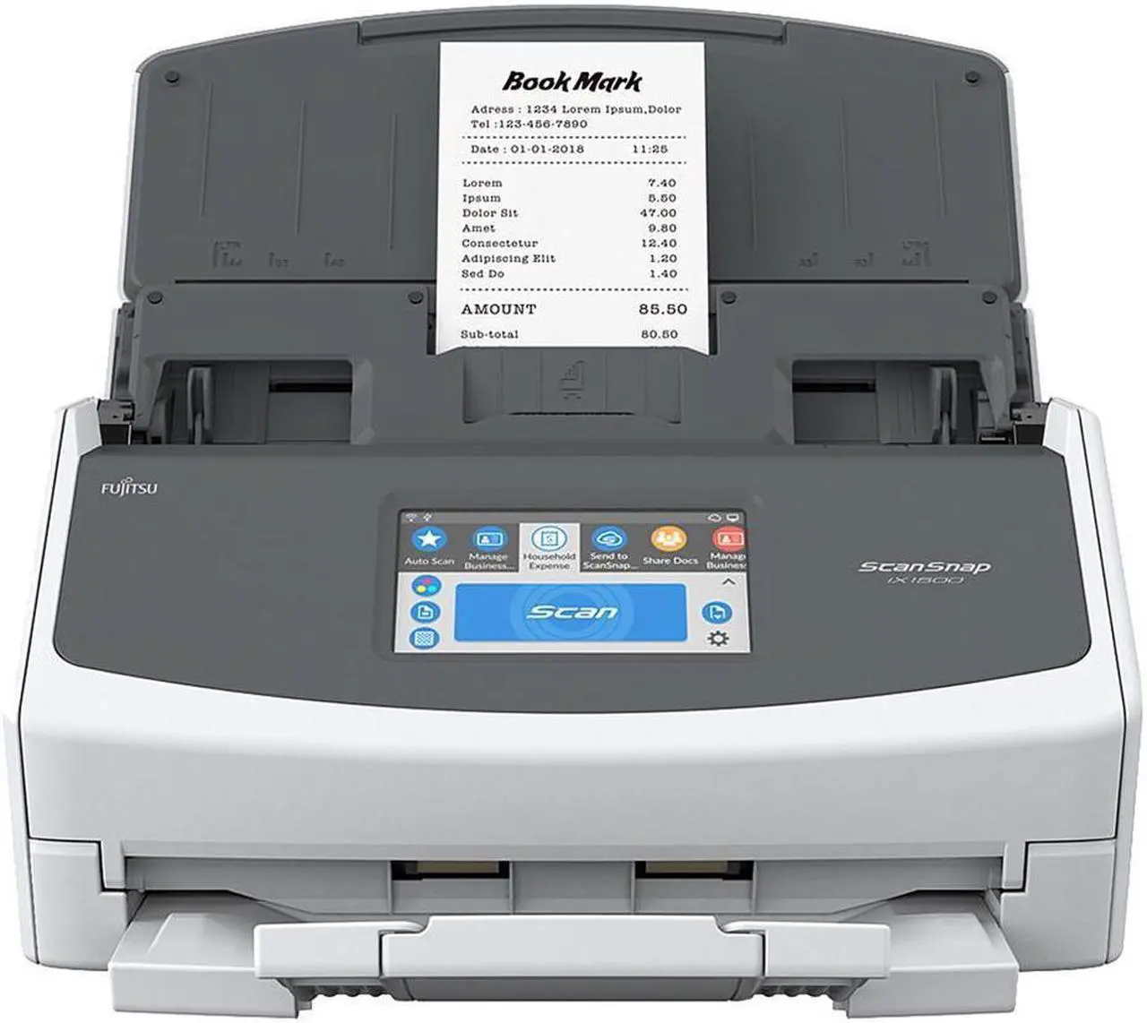 Alt view image 3 of 7 - Fujitsu ScanSnap iX1500 (PA03770-B205) Trade Compliant Sheet Fed Document Scanner
