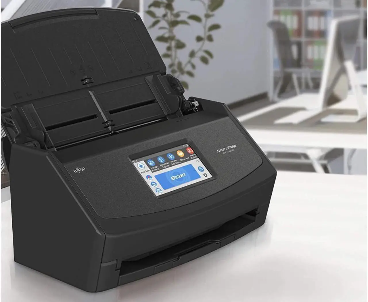 Alt view image 5 of 5 - Fujitsu ScanSnap iX1500 (PA03770-B105) Color Duplex Document Scanner with Touch Screen for Mac and PC.