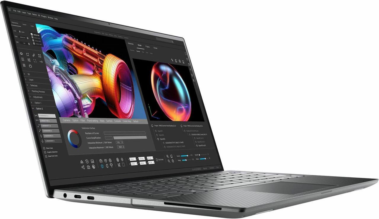 Main image of Dell Precision 5000 5490 14" Mobile Workstation - Full HD Plus - Intel Core Ultra 7 155H - vPro Technology - 16 GB - 512 GB SSD - Aluminum Titan Gray - 7T7WH