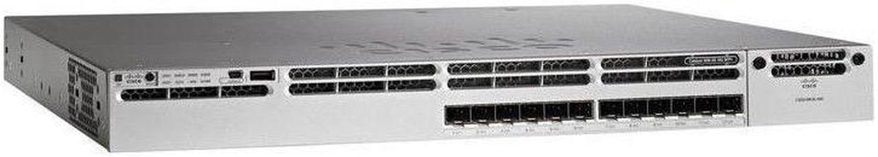 Catalyst 3850-12S-E - switch - 12 ports - managed - rack-mountable - WS-C3850-12S-E