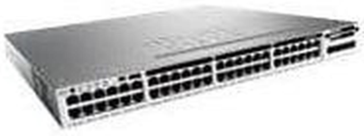 Catalyst 3850-48T-E - switch - 48 ports - managed - rack-mountable - WS-C3850-48T-E