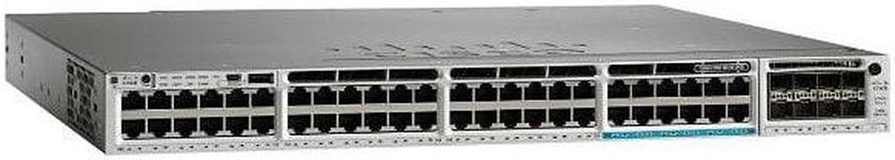 Catalyst 3850-12X48U-S - switch - 48 ports - managed - rack-mountable - WS-C3850-12X48U-S