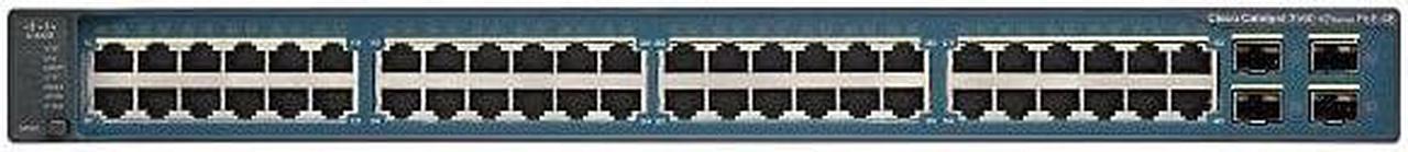 Catalyst 3560V2-48PS - switch - 48 ports - managed - rack-mountable - WS-C3560V2-48PS-S