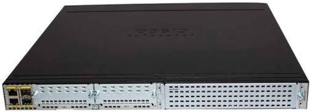 ISR4331-V/K9 - 100Mbps-300Mbps system throughput, 3 WAN/LAN ports, 2 SFP ports, multi-Core CPU,1 service module slots