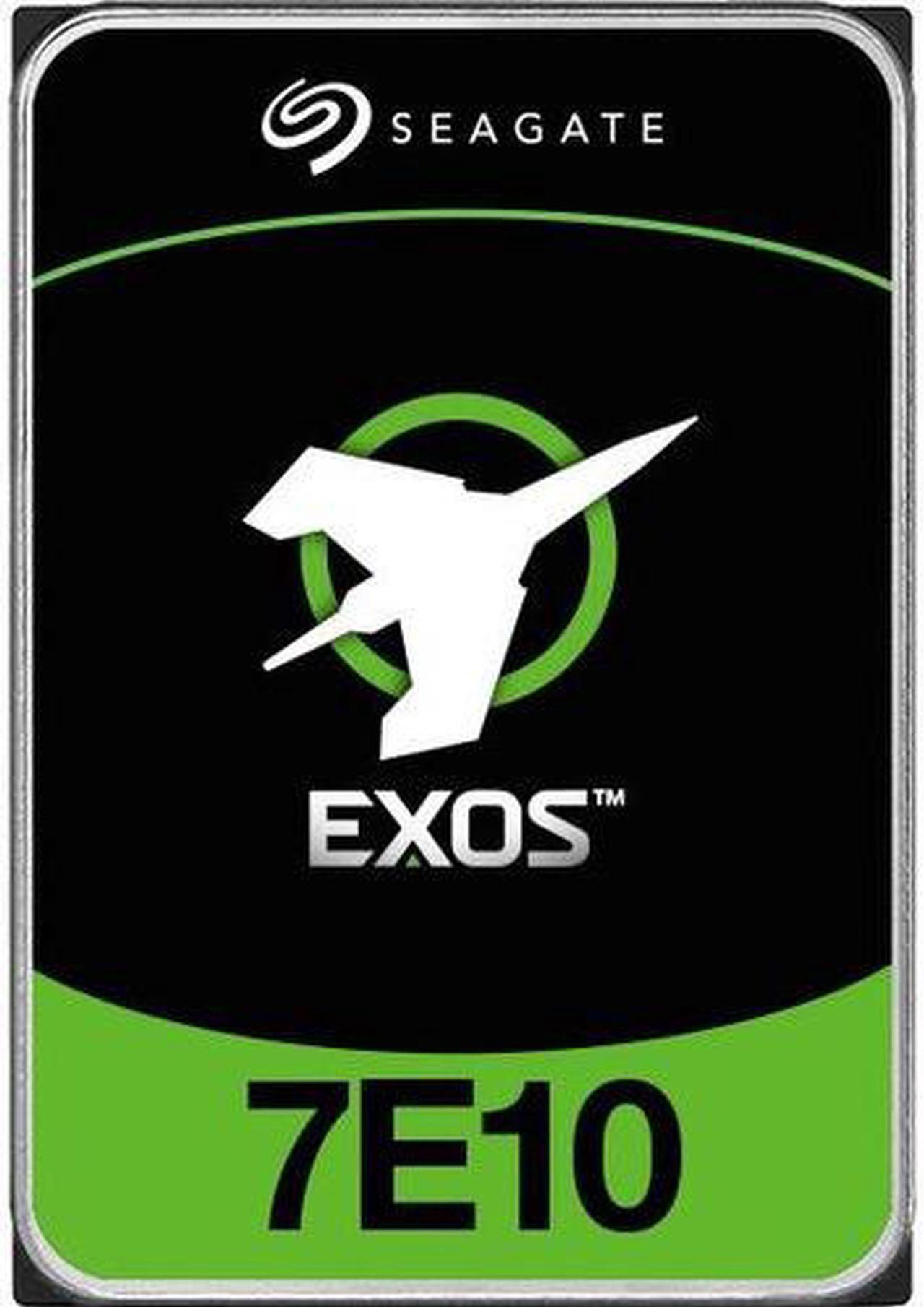 Main image of Seagate Exos 7E10 ST8000NM018B 8TB 7200 RPM 256MB Cache SAS 12Gb/s 3.5" Internal Hard Drive, 512e/4KN - OEM