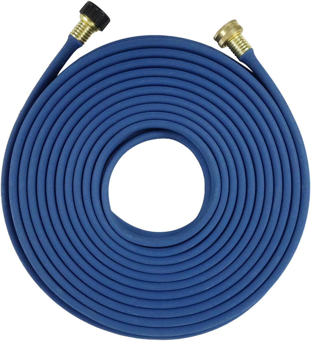 Main image of H2O WORKS Garden Flat Soaker Hose 1/2 in x 50ft,More Water Leakage, Heavy Duty Metal Hose Connector Ends, Perfect Delivery of Water,Garden Flower Bed and Vegetable Patch,Landscaping, Savings 80% Water