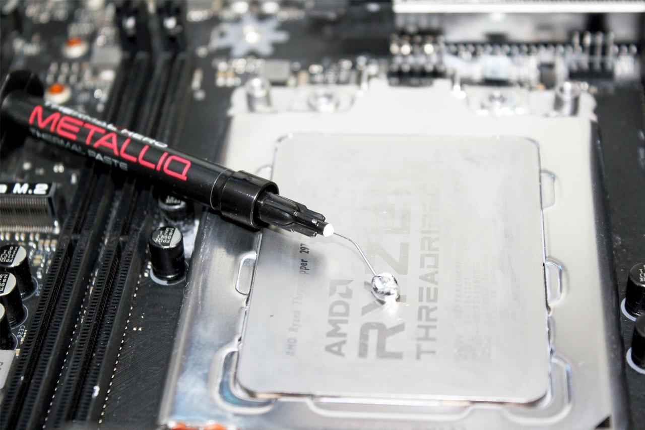 Alt view image 3 of 4 - THERMAL HERO METALLIQ (1g) LIQUID METAL PASTE for CPU | Extreme Overclocking | Xbox PS4 PS5