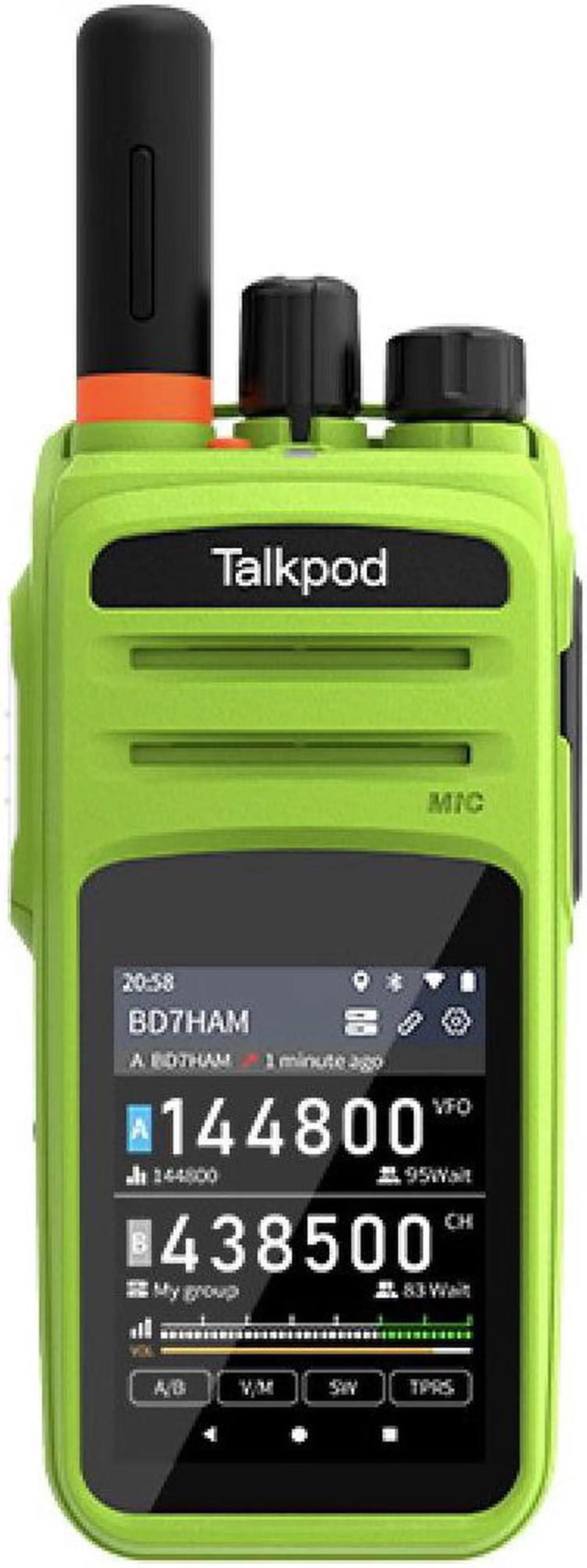 Main image of Talkpod® N58plus Virtual Amateur Smart LTE Handheld POC Radio with Linkpoon Virtual Amateur app and Zello app
