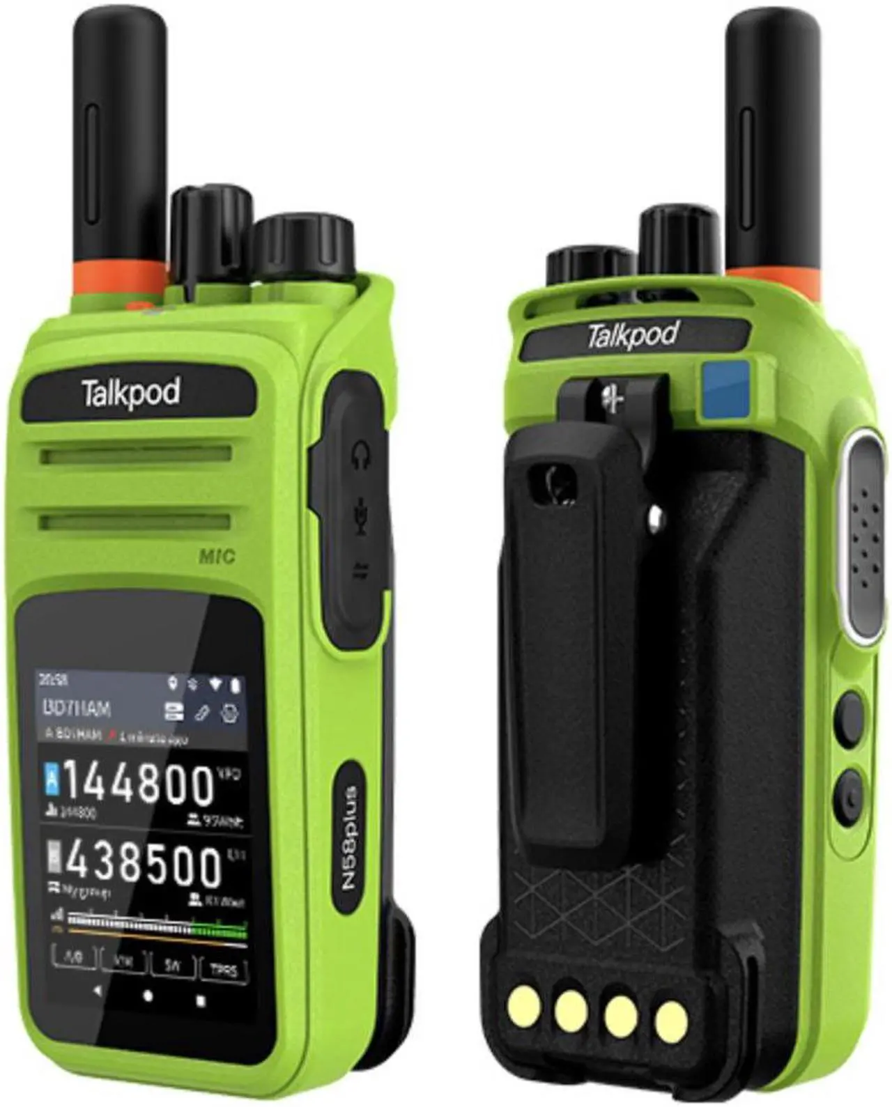 Alt view image 3 of 4 - Talkpod® N58plus Virtual Amateur Smart LTE Handheld POC Radio with Linkpoon Virtual Amateur app and Zello app