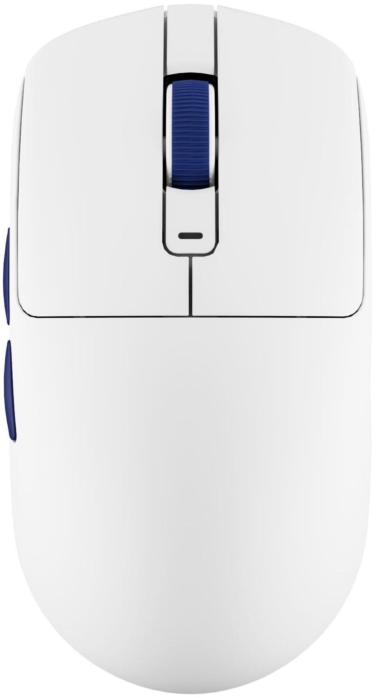 Main image of RK ROYAL KLUDGE M30 Wireless Mouse, 2.4 GHz USB Unifying Receiver, 12000 DPI, 2-Programmable Buttons, 3-Year Battery, Compatible with PC, Mac, Laptop, Chromebook - White