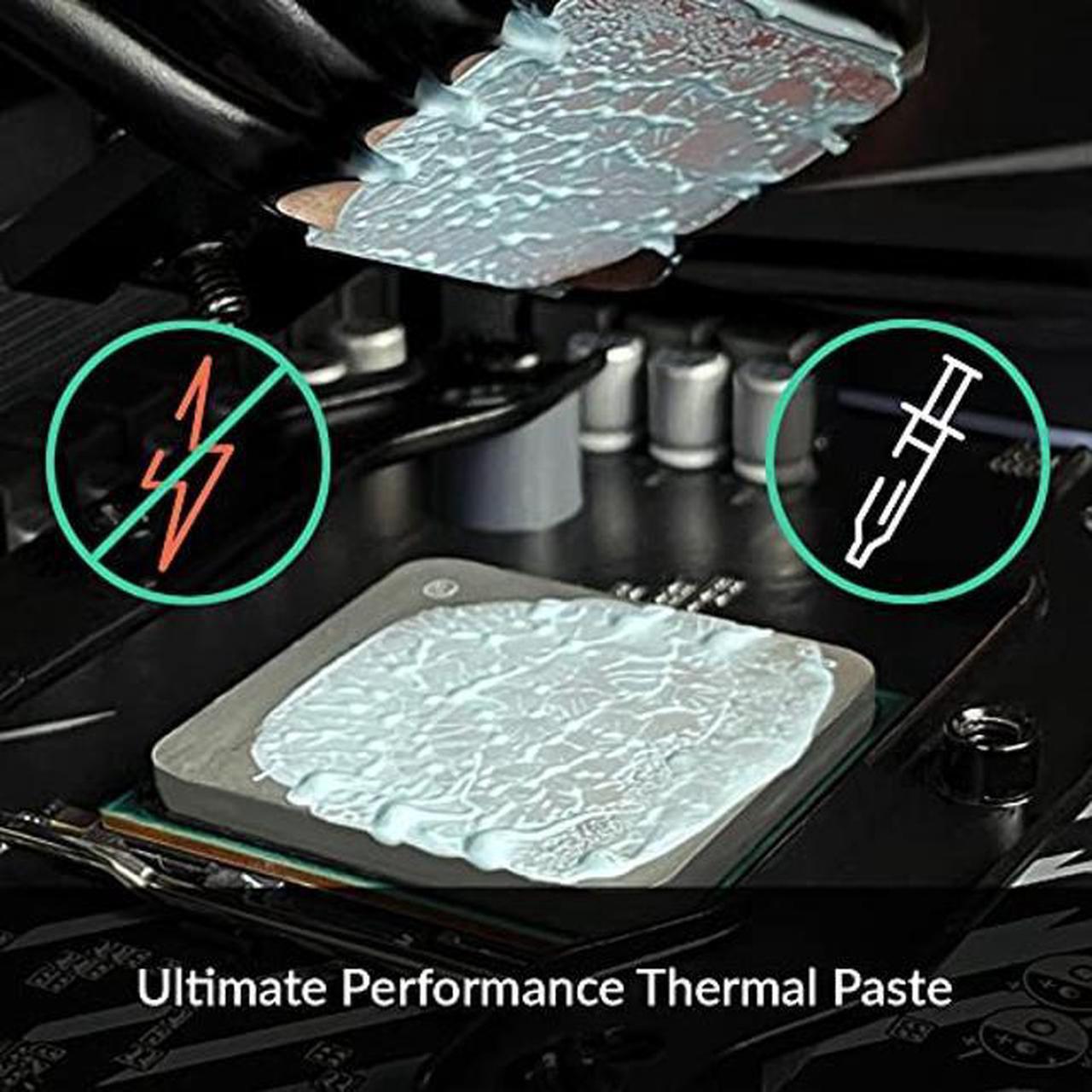 Alt view image 5 of 5 - ARCTIC Freezer A35 A-RGB - Single Tower CPU Cooler with A-RGB, AMD Specific, Pressure Optimized 120 mm P-Fan, 200-1700 RPM, 4 Heat Pipes, incl. MX-5 Thermal Paste - Black
