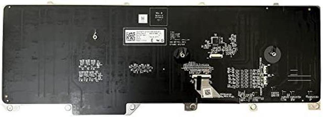 Alt view image 3 of 5 - GinTai US Backlit Keyboard Laptop Replacement for Dell Alienware 17 R5 Area 51M 07NF7F RGB PK132F11B01 NSK-EYBBC (White)