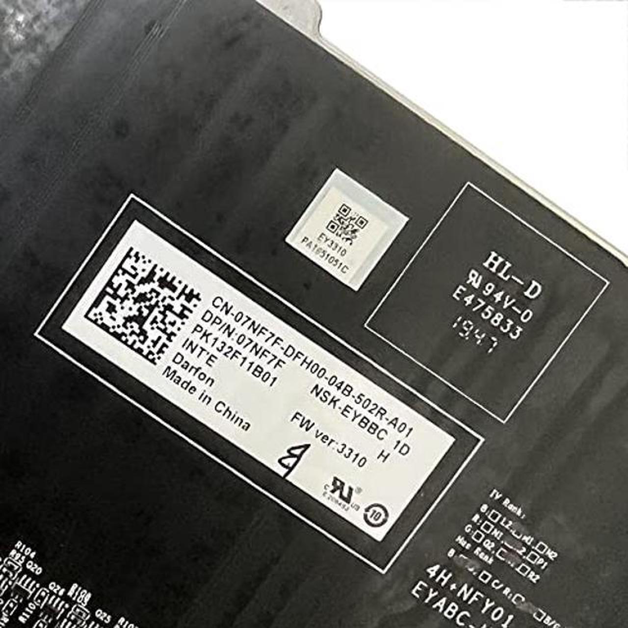Alt view image 4 of 5 - GinTai US Backlit Keyboard Laptop Replacement for Dell Alienware 17 R5 Area 51M 07NF7F RGB PK132F11B01 NSK-EYBBC (White)