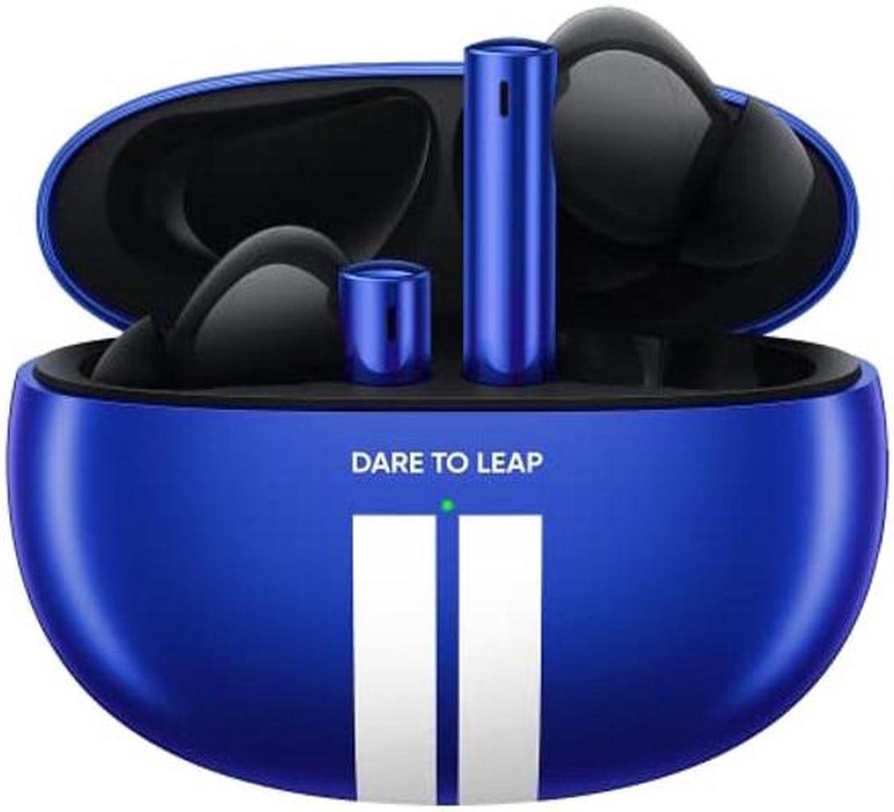 Main image of realme Buds Air 3 Wireless Earbuds, Active Noise Cancellation, 10mm Dynamic Bass Boost Driver, Up to 30 Hours Playtime, IPX5 Water Resistance - (Lemans Blue)