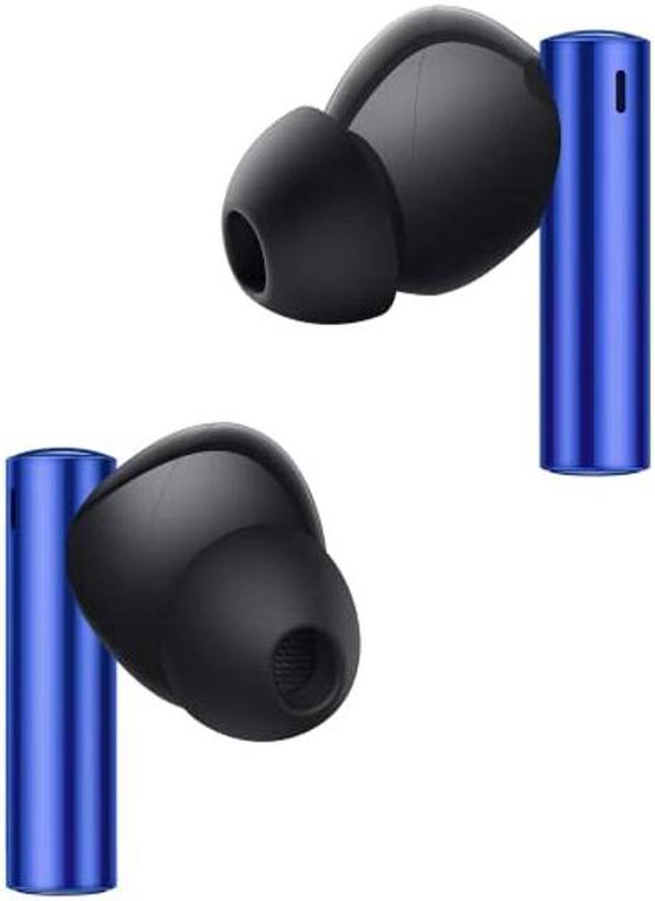 Alt view image 2 of 5 - realme Buds Air 3 Wireless Earbuds, Active Noise Cancellation, 10mm Dynamic Bass Boost Driver, Up to 30 Hours Playtime, IPX5 Water Resistance - (Lemans Blue)