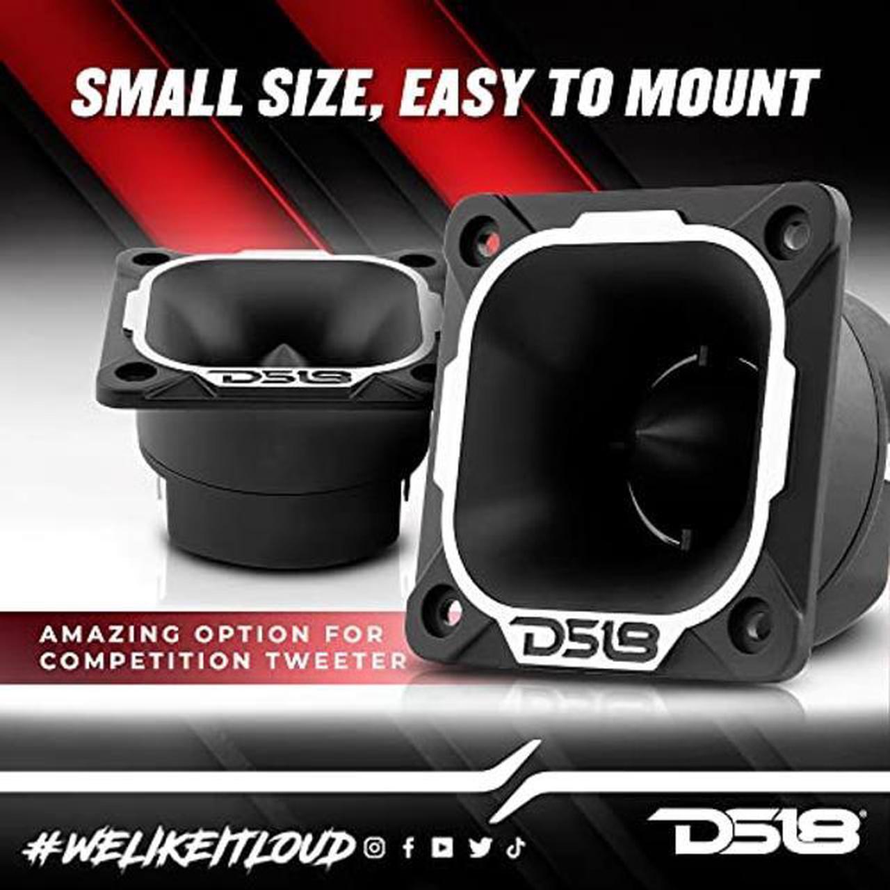 Alt view image 3 of 5 - DS18 PRO-TWN3 PRO 2.5 Inches High Compression Neodymium Tweeter 200 Watts 1" Voice Coil (1 Speaker)