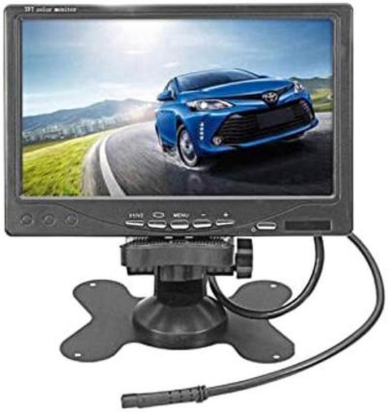 Main image of Vehicle On-Dash Backup Monitor, 7" Digital HD Car TFT LCD Color Screen Display with 2 Video Input for Rear View Camera