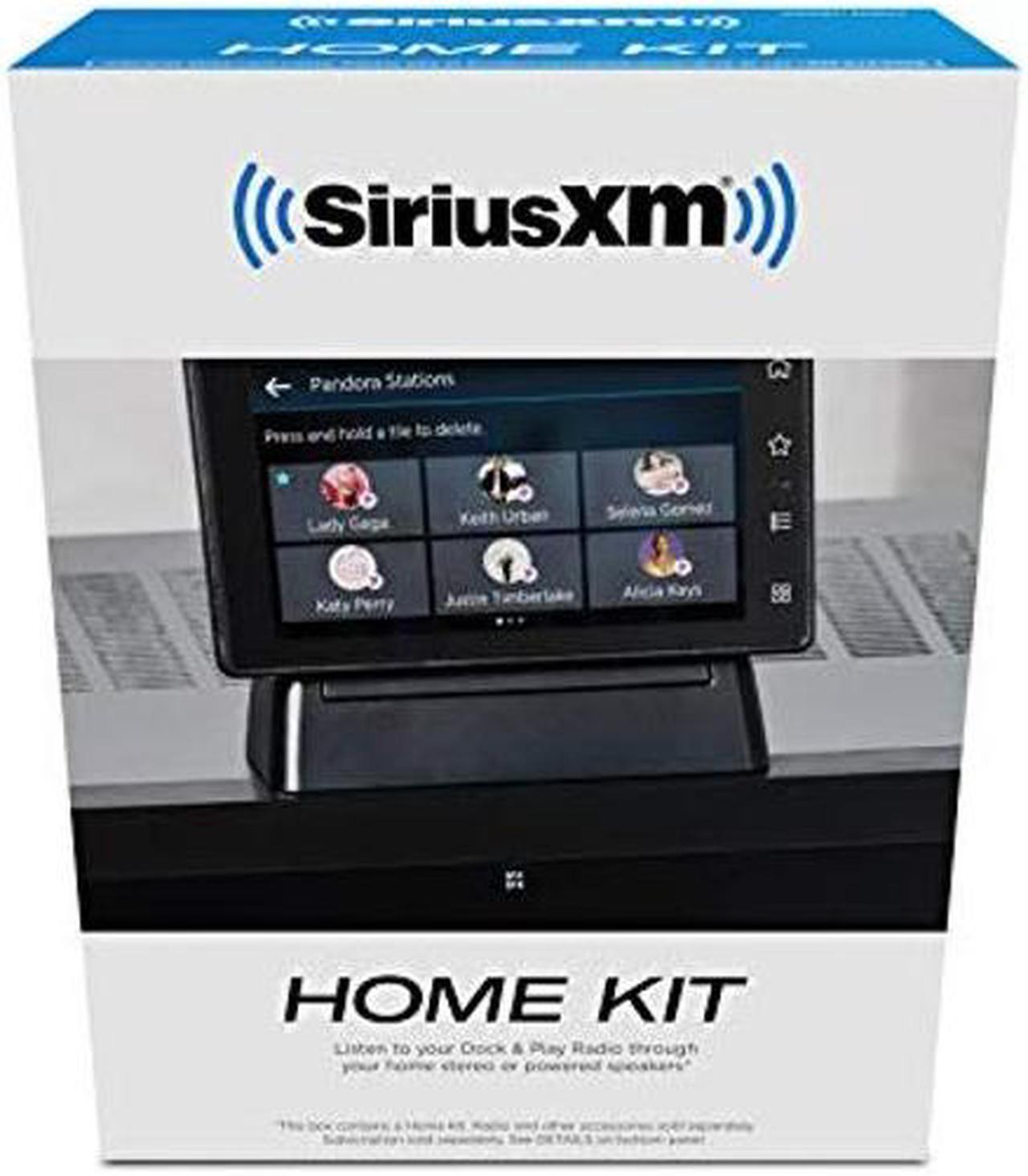 Alt view image 4 of 4 - SiriusXM SXDH4 Home Kit - Home Kit for Dock & Play for Sirius & SXM Models + Tour