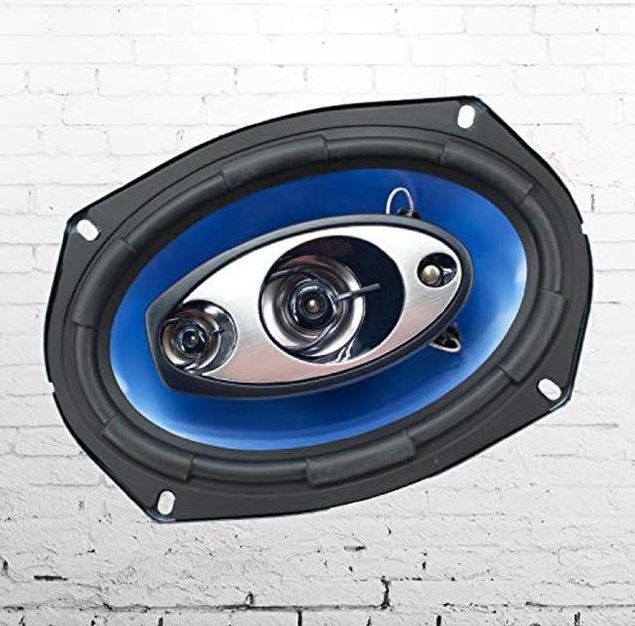 Alt view image 3 of 7 - (Pair) Gravity 6x9 inch 4-Way 380 Watts Coaxial Car Speakers CEA Rated - 6996H