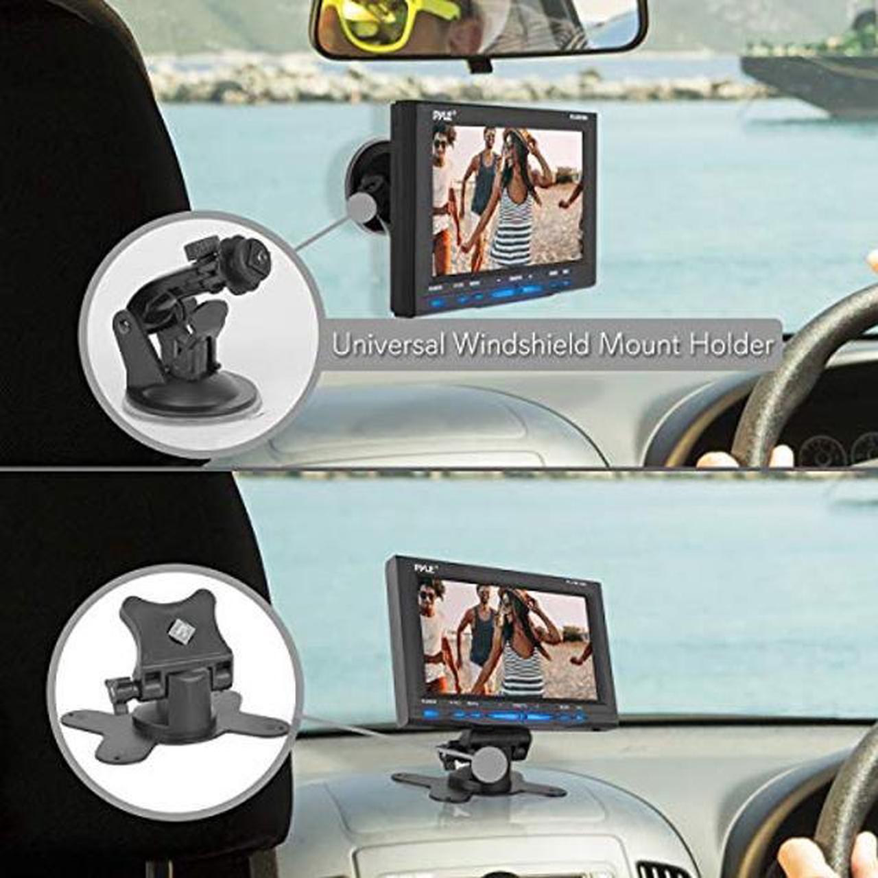 Alt view image 5 of 5 - PYLE Vehicle Backup Camera for Car, 7 inch Monitor Reverse Camera, Stable Back Up Camera Systems for Car, rv License Plate Camera, Water Proof Night Vision, Rear View Camera Truck Camera