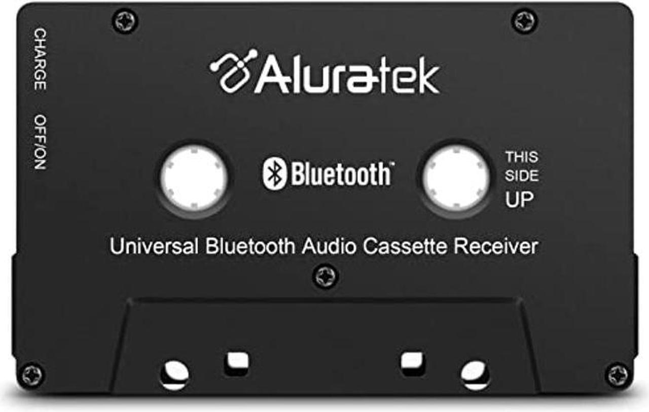Main image of Aluratek Universal Bluetooth Audio Cassette Receiver, Built-in Rechargeable Battery, Up to 8 Hours Playtime, Audio Receiving up to 33 Feet