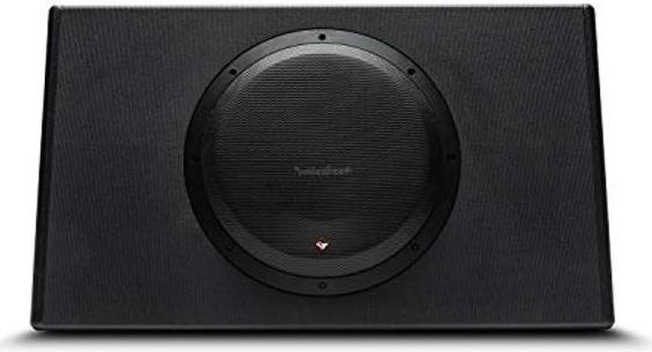 Alt view image 2 of 4 - Rockford Fosgate Punch P300-12T Single 12" 300-Watt Amplified Truck Sealed Box Subwoofer - Black