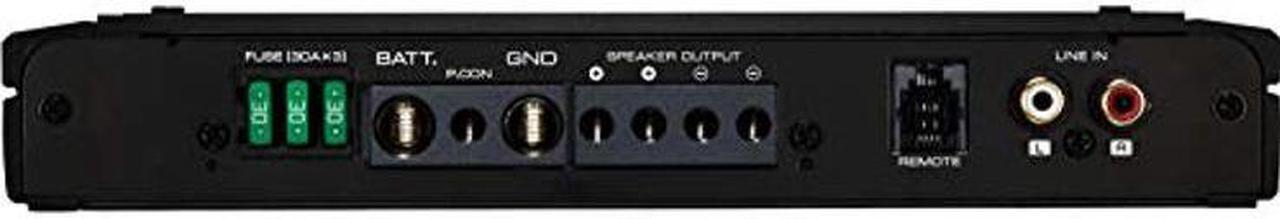 Alt view image 4 of 5 - Kenwood XR601-1 eXcelon 600-Watt Monoblock Subwoofer Amplifier