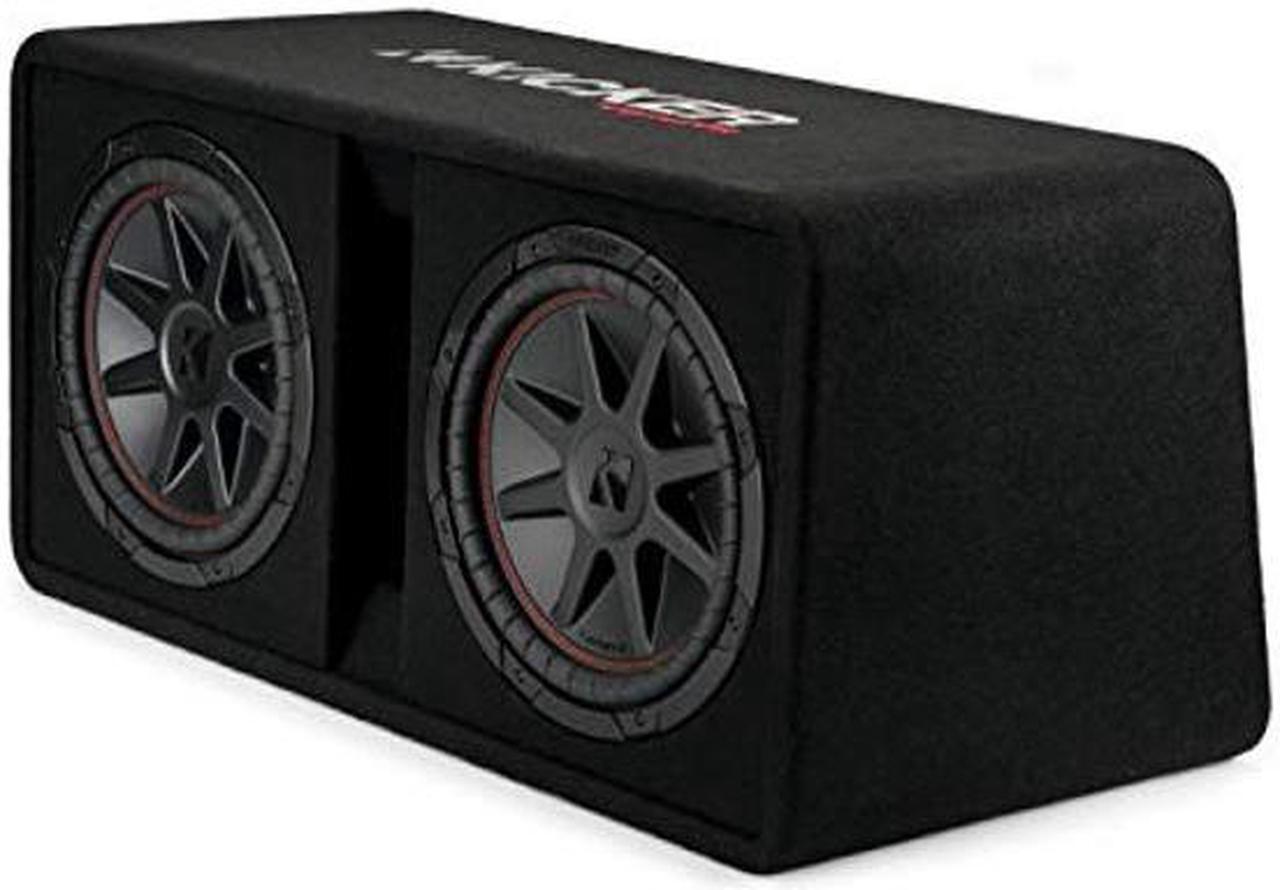 Alt view image 3 of 5 - KICKER CompVR 12" (30cm) Dual subwoofers in Vented Box, 2-ohm, RoHS Compliant