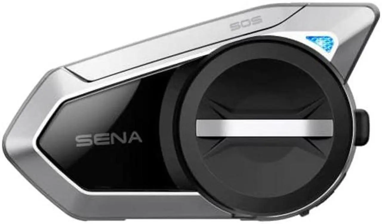 Main image of Sena 50S Motorcycle Jog Dial Communication Bluetooth Headset w/Sound by Harman Kardon Integrated Mesh Intercom System Premium Microphone & Speakers, Dual Pack