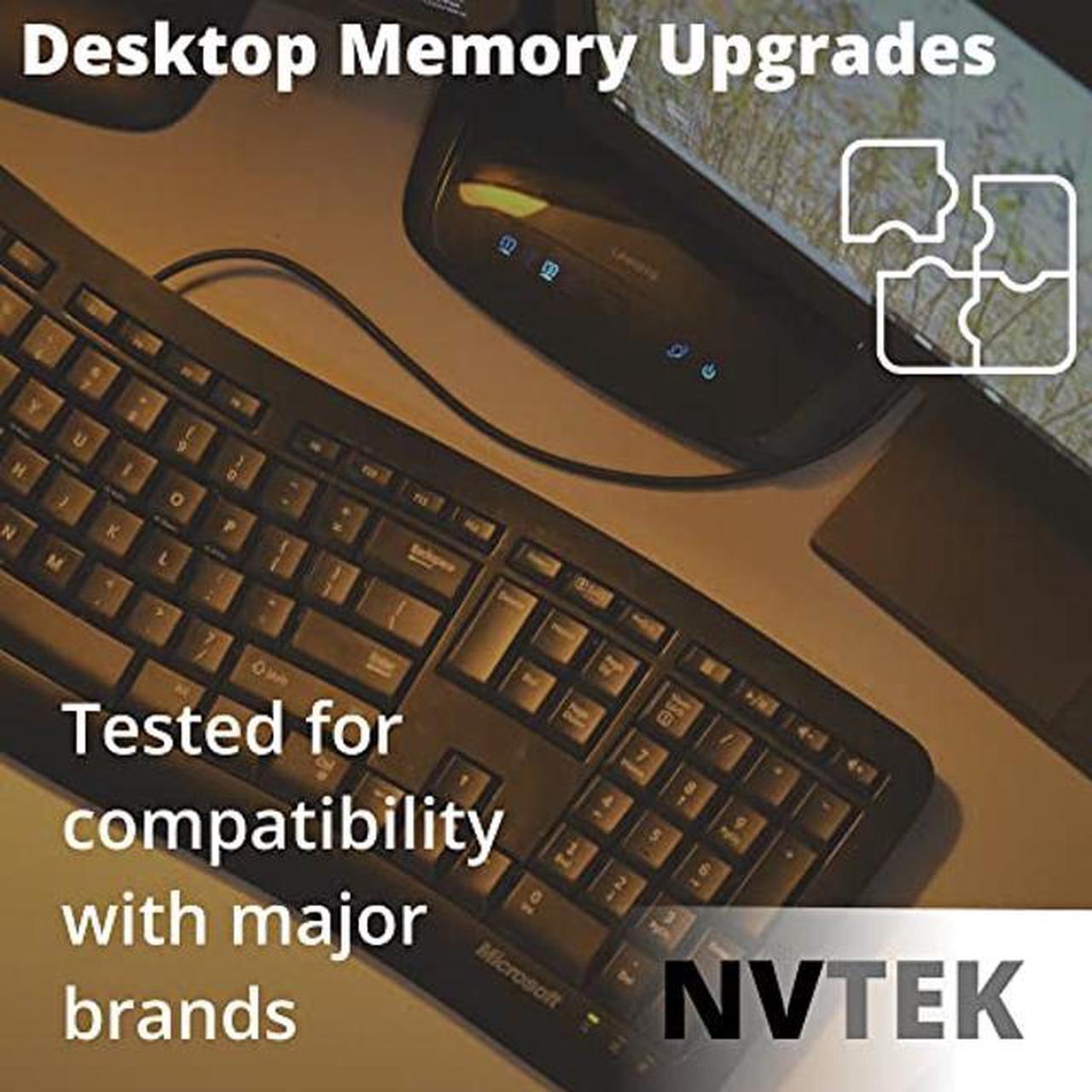 Alt view image 5 of 5 - NVTEK 32GB DDR4-2933 PC4-23400 Non-ECC UDIMM Desktop PC RAM Memory Upgrade